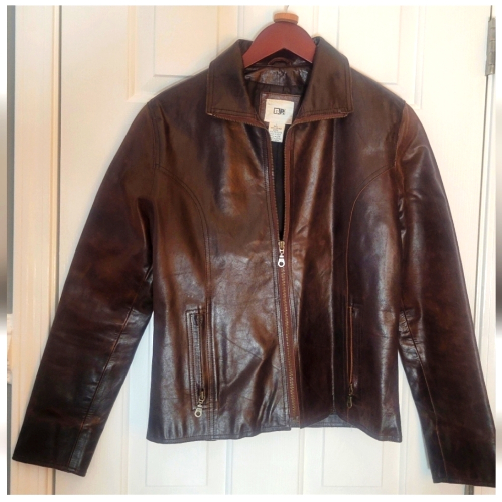 Genuine leather jacket